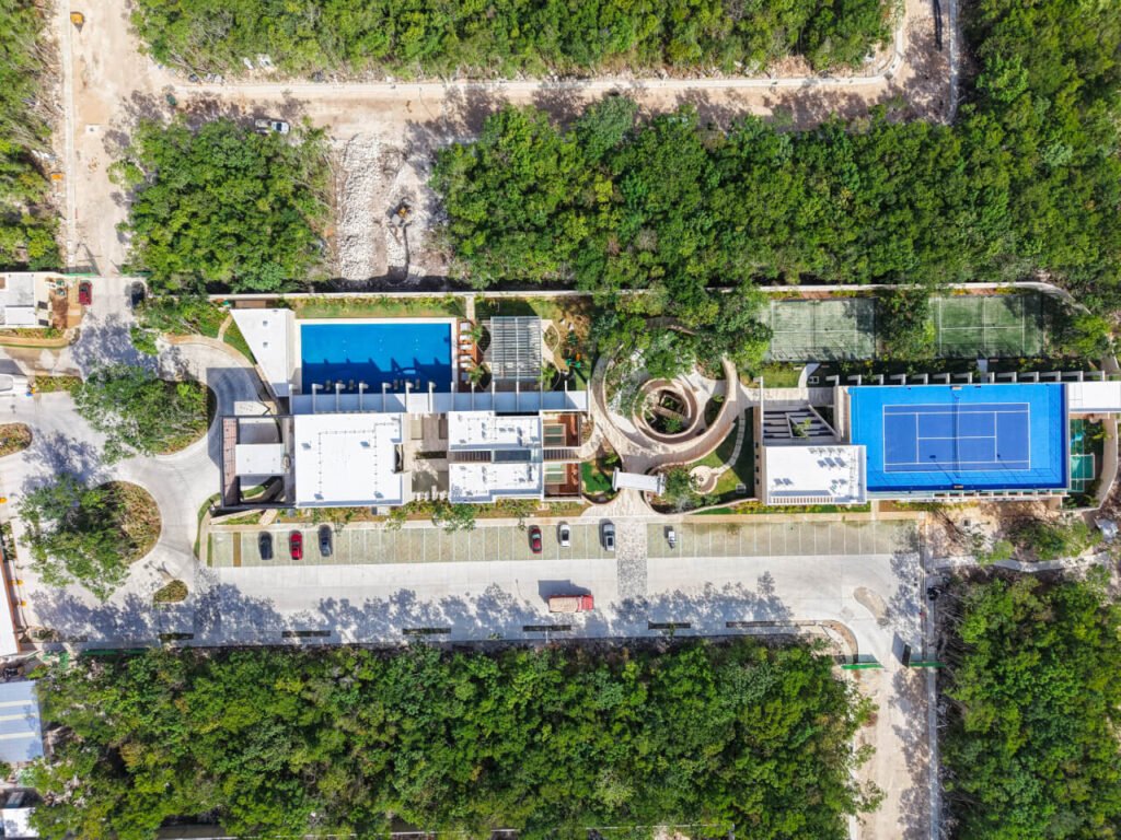 Tierra Madre Playa del Carmen - Foto aérea